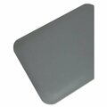 Millennium Mat Co Guardian, Pro Top Anti-Fatigue Mat, Pvc Foam/solid Pvc, 36 X 60, Gray 44030550